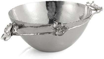 111808 4 X 9 In. White Orchid Serving Medium Bowl