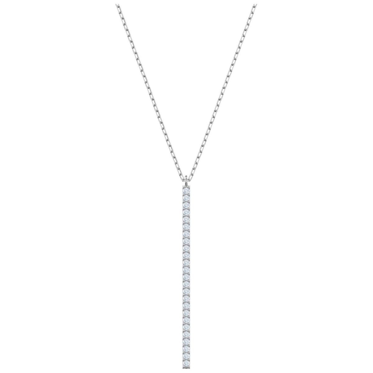 5462753 Only Rhodium Plating Y Necklace - White