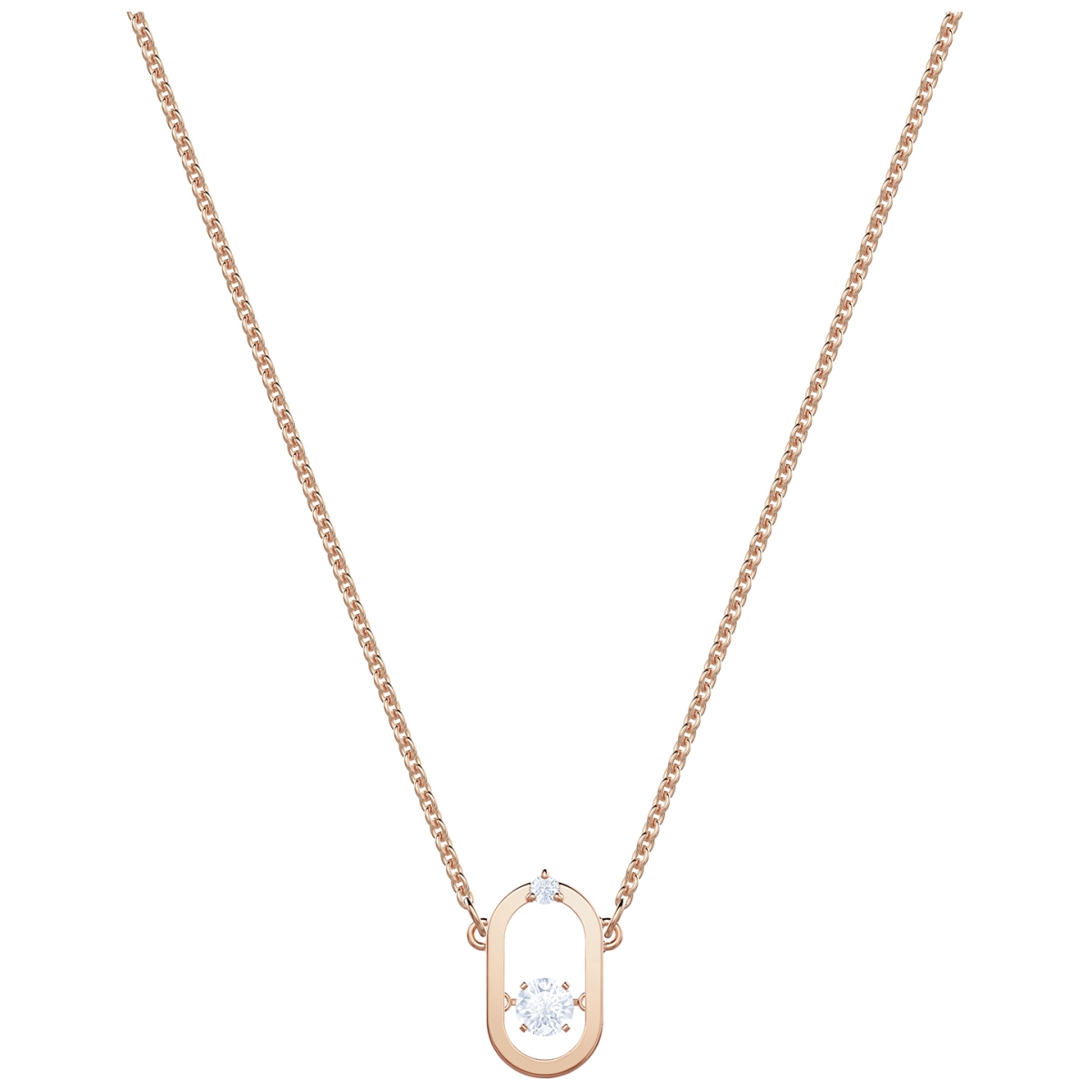 5468084 North Rose Gold Plating Necklace - White