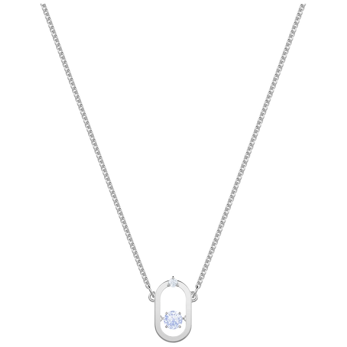 5479118 North Rhodium Plating Necklace - Blue