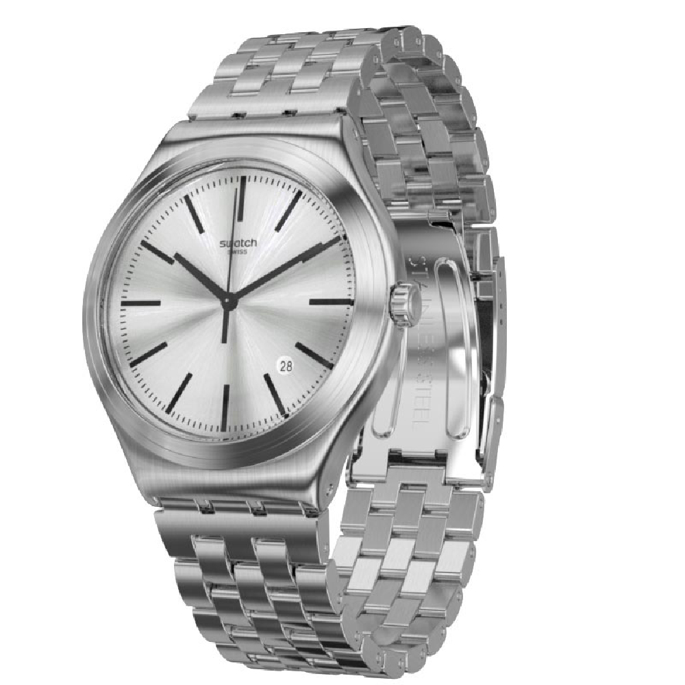 Yws429g Mon Quotidien Sainless Steel Watch For Mens - Silver
