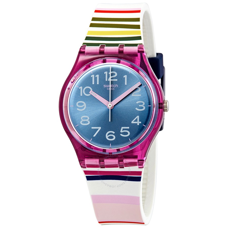 Gp153 Funny Lines Silicone Watch For Unisex