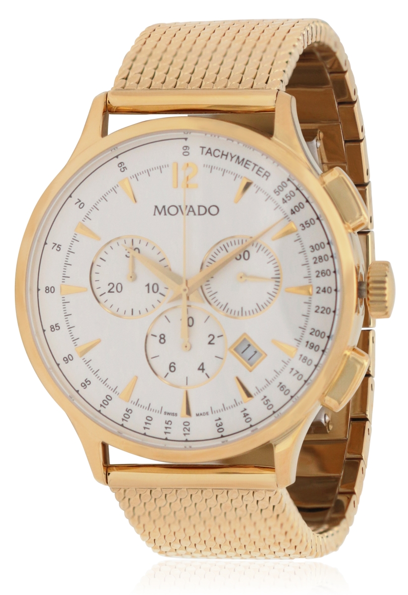 607080 Circa Chronograph Watch For Mens, Gold-tone