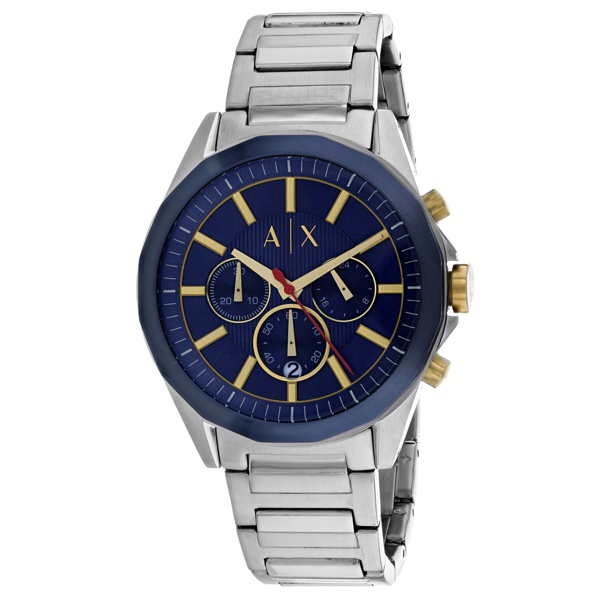 Ax2614 Chronograph Stainless Steel Watch For Mens