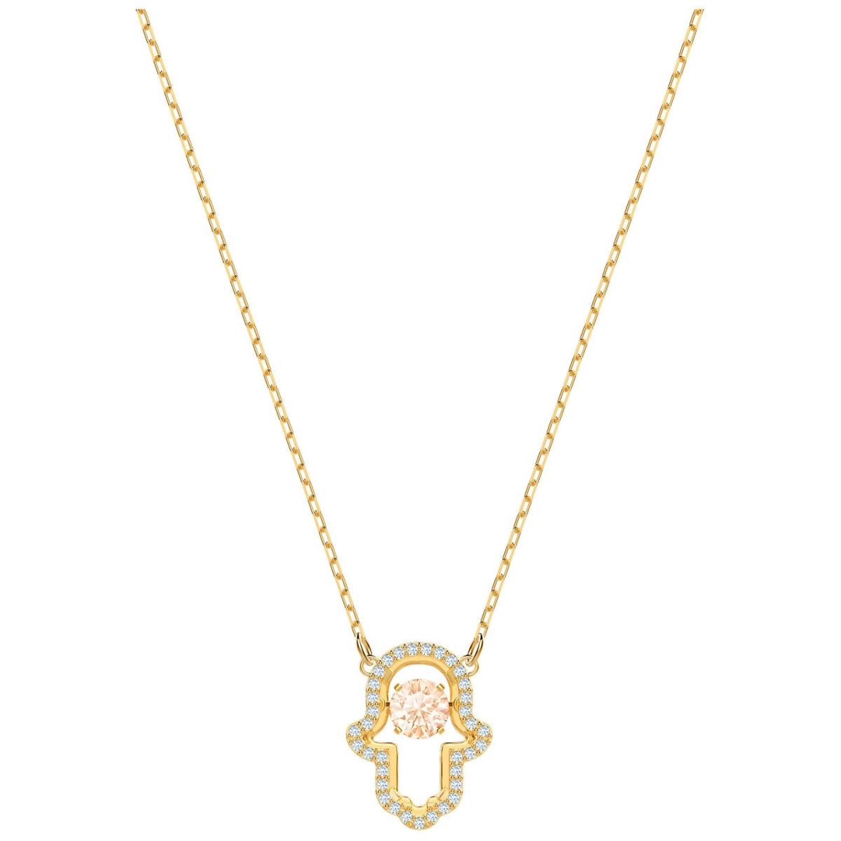 5448612 Luckily Gold Plating Necklace - Multi Color