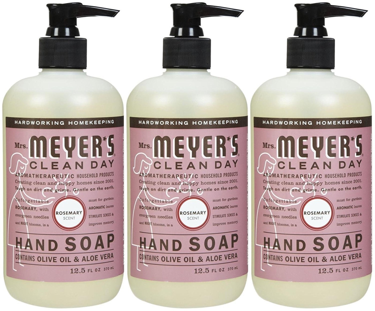 Mm-rosemary-soap-3pk 12.5 Oz Clean Day Liquid Hand Soap - Rosemary - Pack Of 3