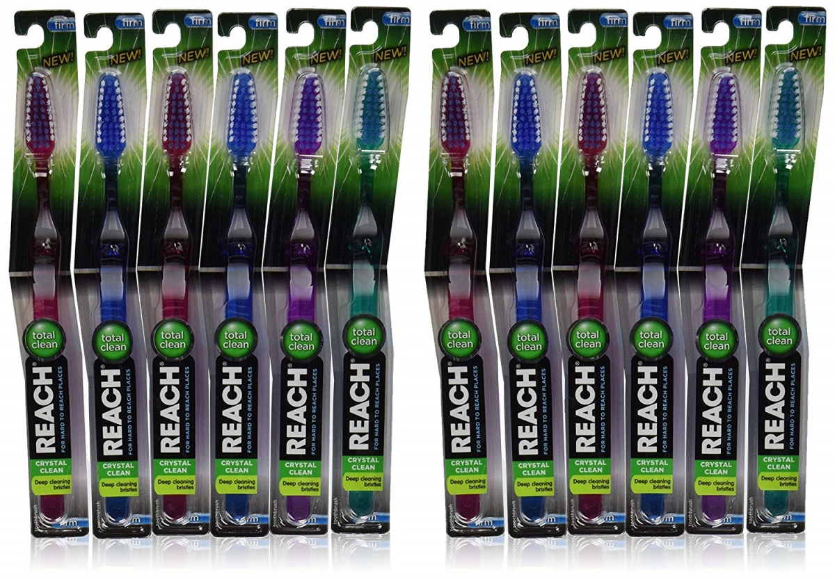 Rtb-firm-new Crystal Clean Toothbrush Firm - Pack Of 12