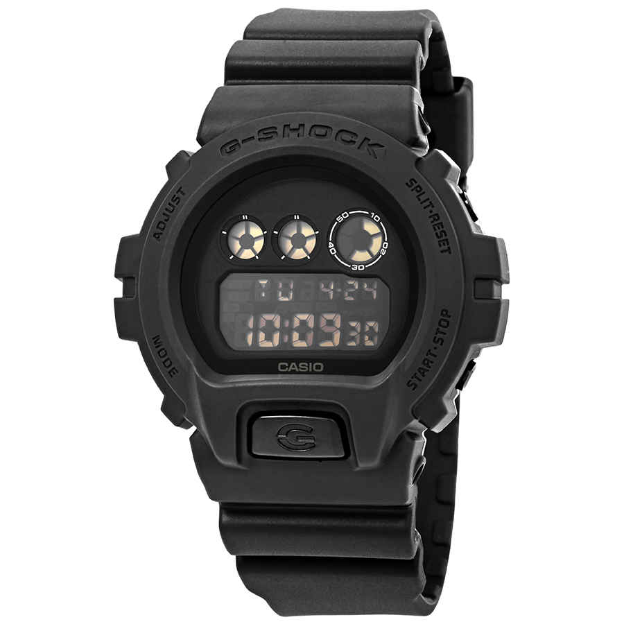 Dw6900bb-1cr G-shock Out Basic Series Resin Mens Watch, Black