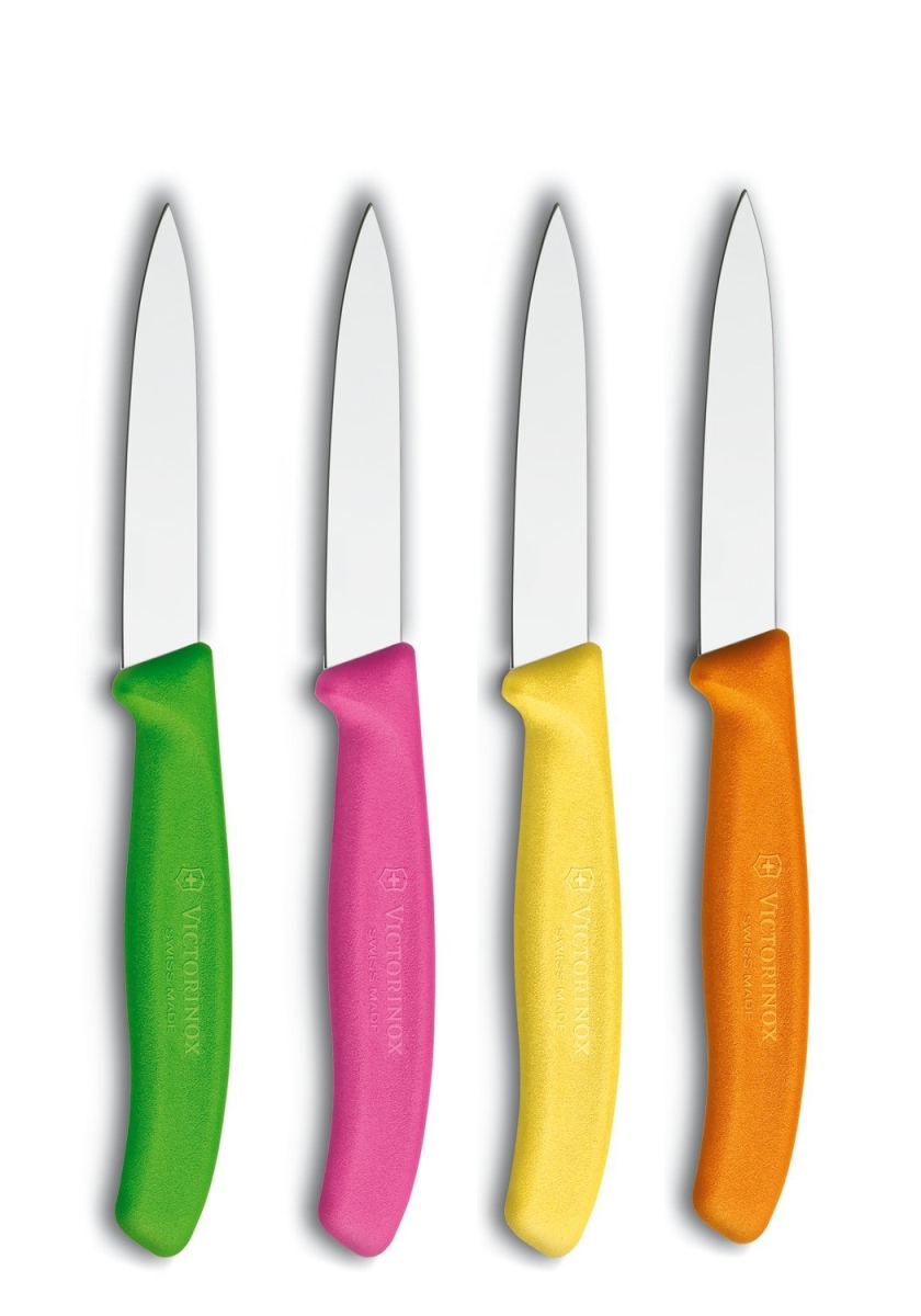 6.7606.4us1 3.25 In. Swiss Classic Paring Spear Point Knives Set - 4 Piece