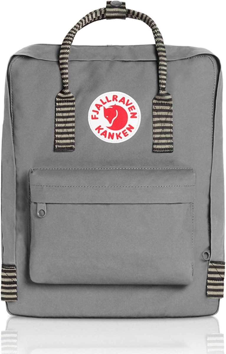 23510-021-921 Kanken Classic Backpack For Everyday, Fog & Striped