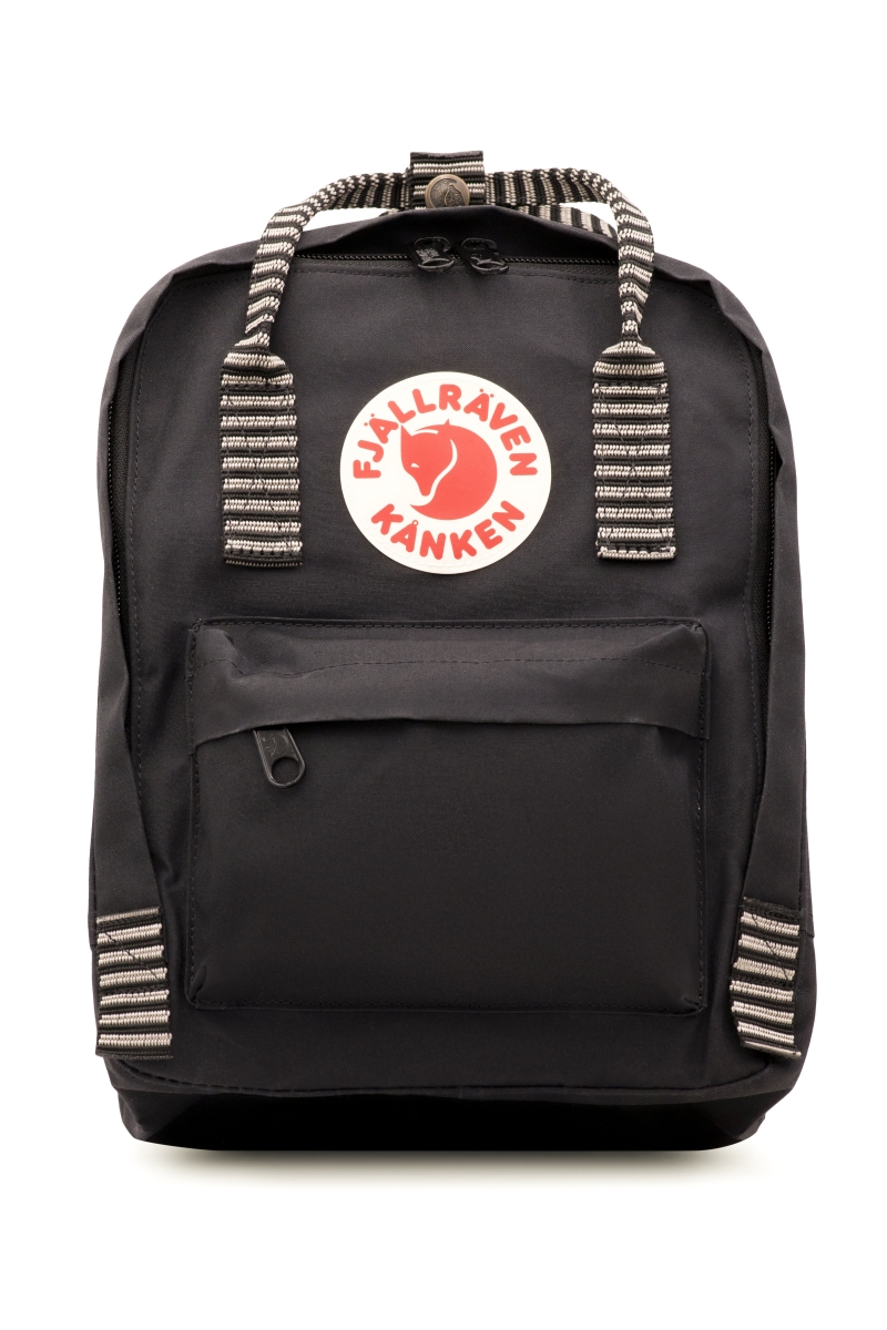 23561-550-901 Kanken Mini Classic Backpack For Everyday, Black-striped