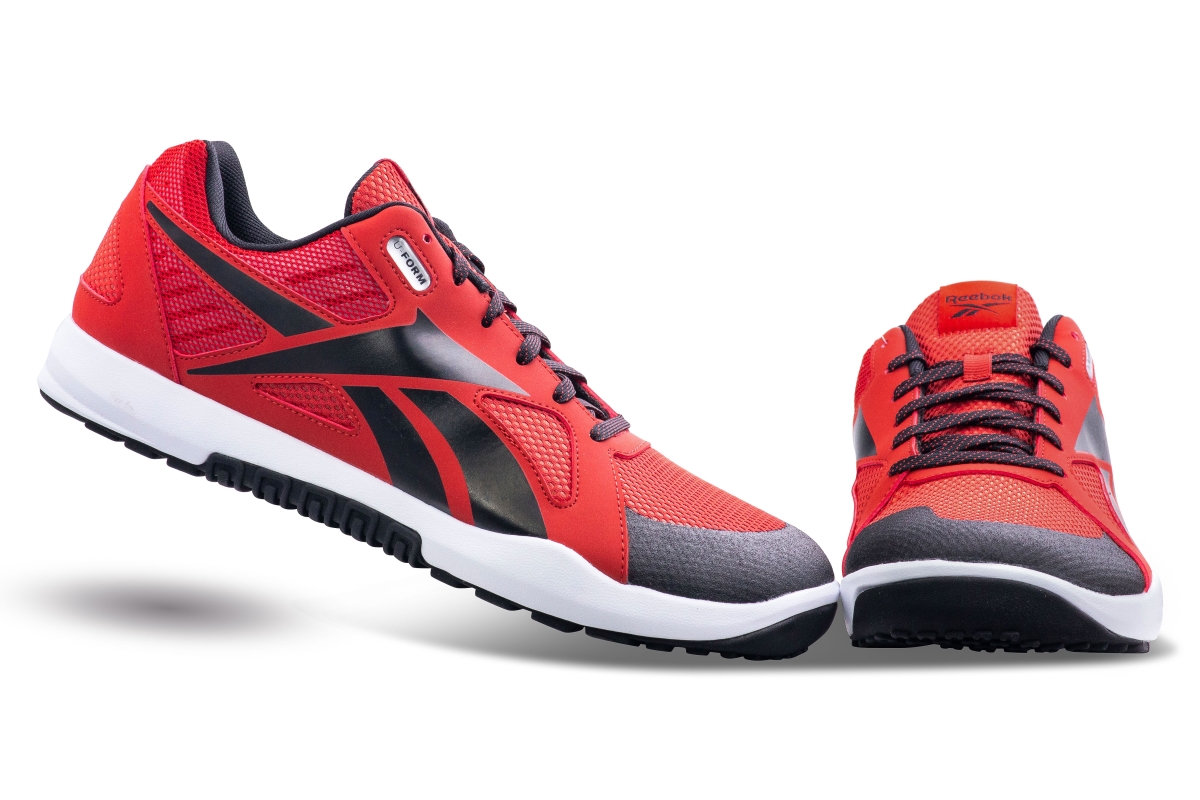 G57751-8 Men Nano OG Cross Trainer Sneaker, Red & Black - Size 8