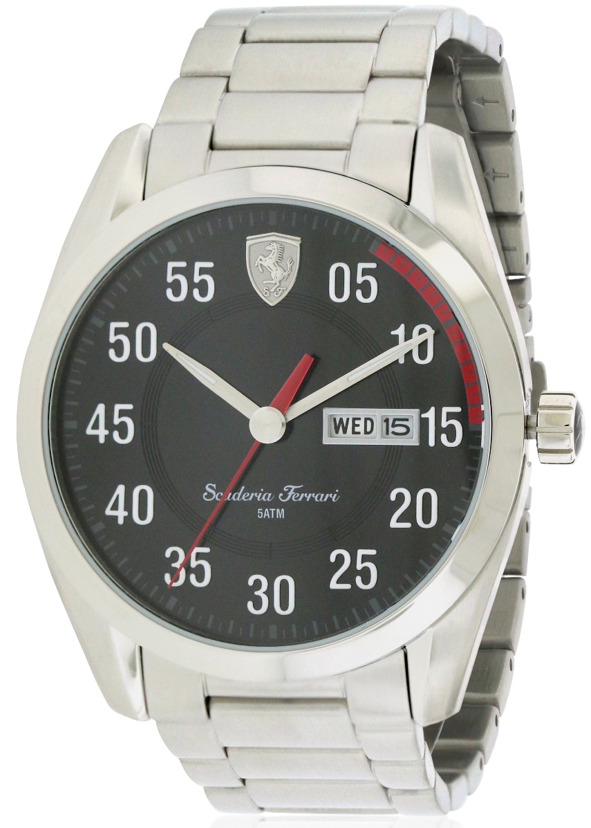 830180 Scuderia D-50 Mens Watch - Silver