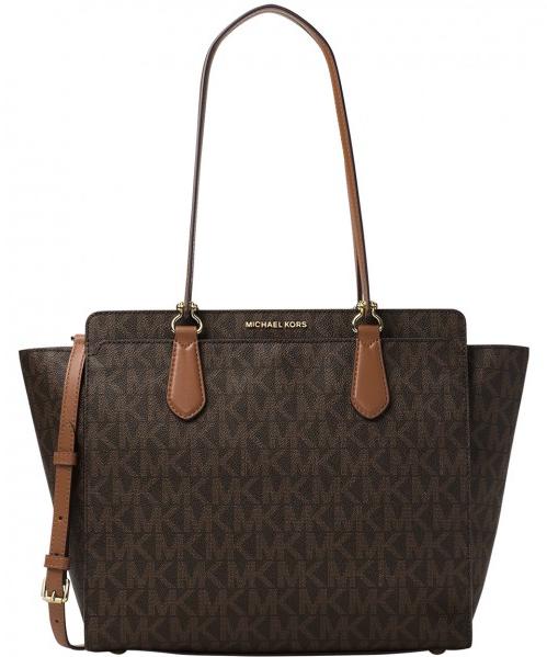 Dee Dee Large Convertible Logo Tote - Brown - 30f6gtwt4b-200