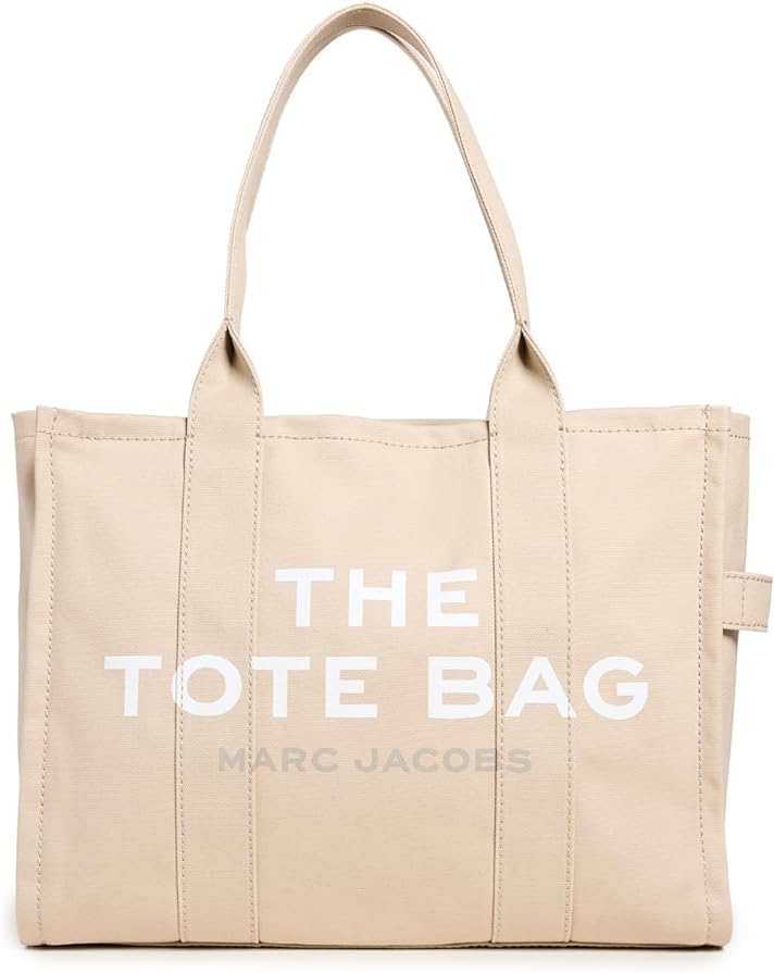 M0016156-260 Womens The Large Tote Bag, Beige & Tan