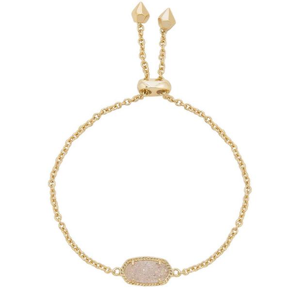 4217714522 Elaina Bracelet - Gold & Iridescent Drusy