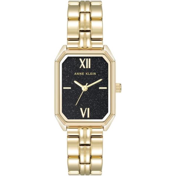 AK-3774BSGB 355 mm Bracelet Octagonal Ladies Watch, Gold