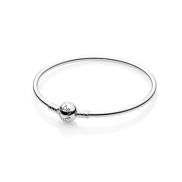 590713-20 20 mm Sterling Silver Bangle Bracelet