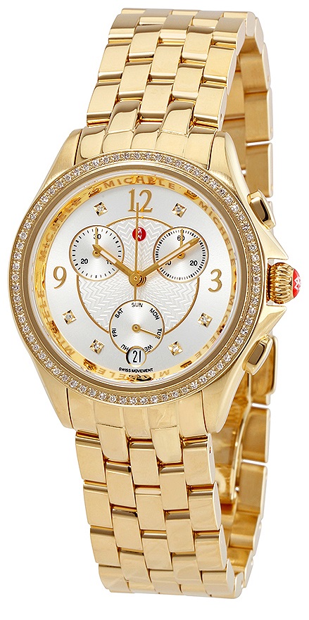 Belmore Chronograph Gold-tone Ladies Watch