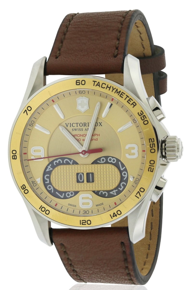 Chronograph Leather Mens Watch 241617