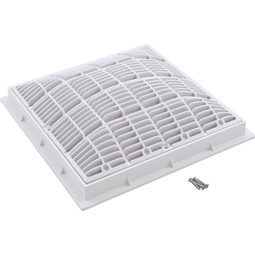 Wav12wr103 12 X 12 In. Square Compliant Frame & Grate , Light Grey