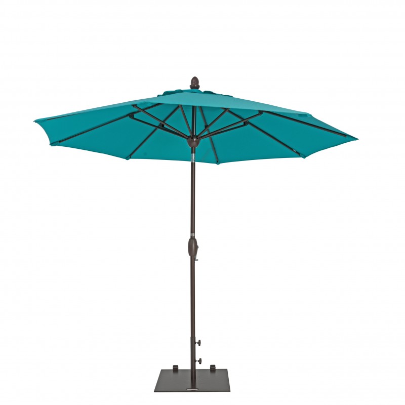 Uam098par 9 Ft. True Shade Plus Market Umbrella With Push Button Tilt, Aruba