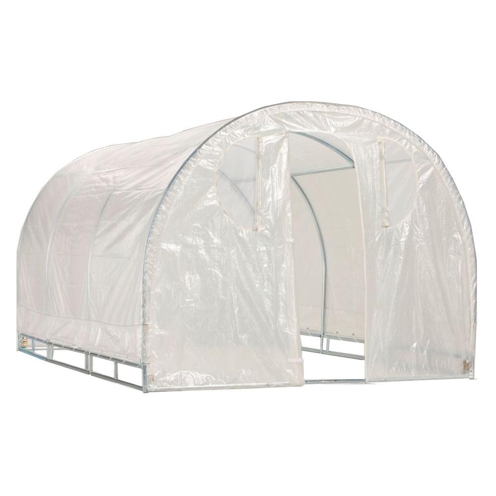 Round Top Greenhouse Cover Set - 6 Ft. 6 In. X 6 Ft. X 8 Ft.