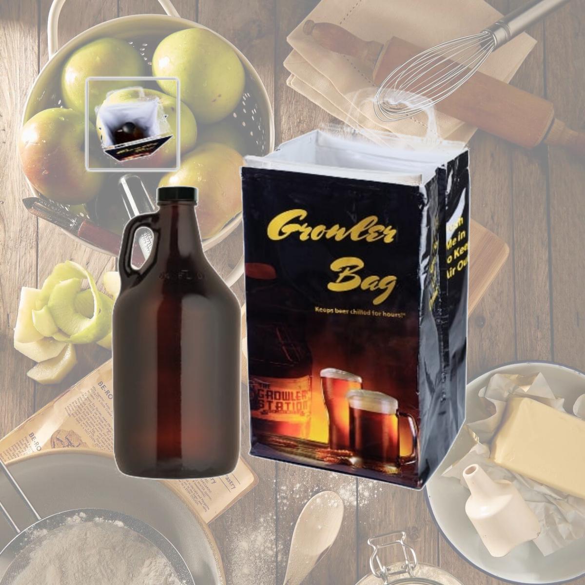 Picture of Jay Bags BR-23 Growler Beer Bag - Pack of 48