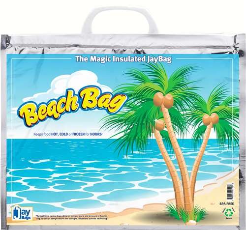 Bc85-24 Insulated Beach Bag, 100 Bags Per Case, Small