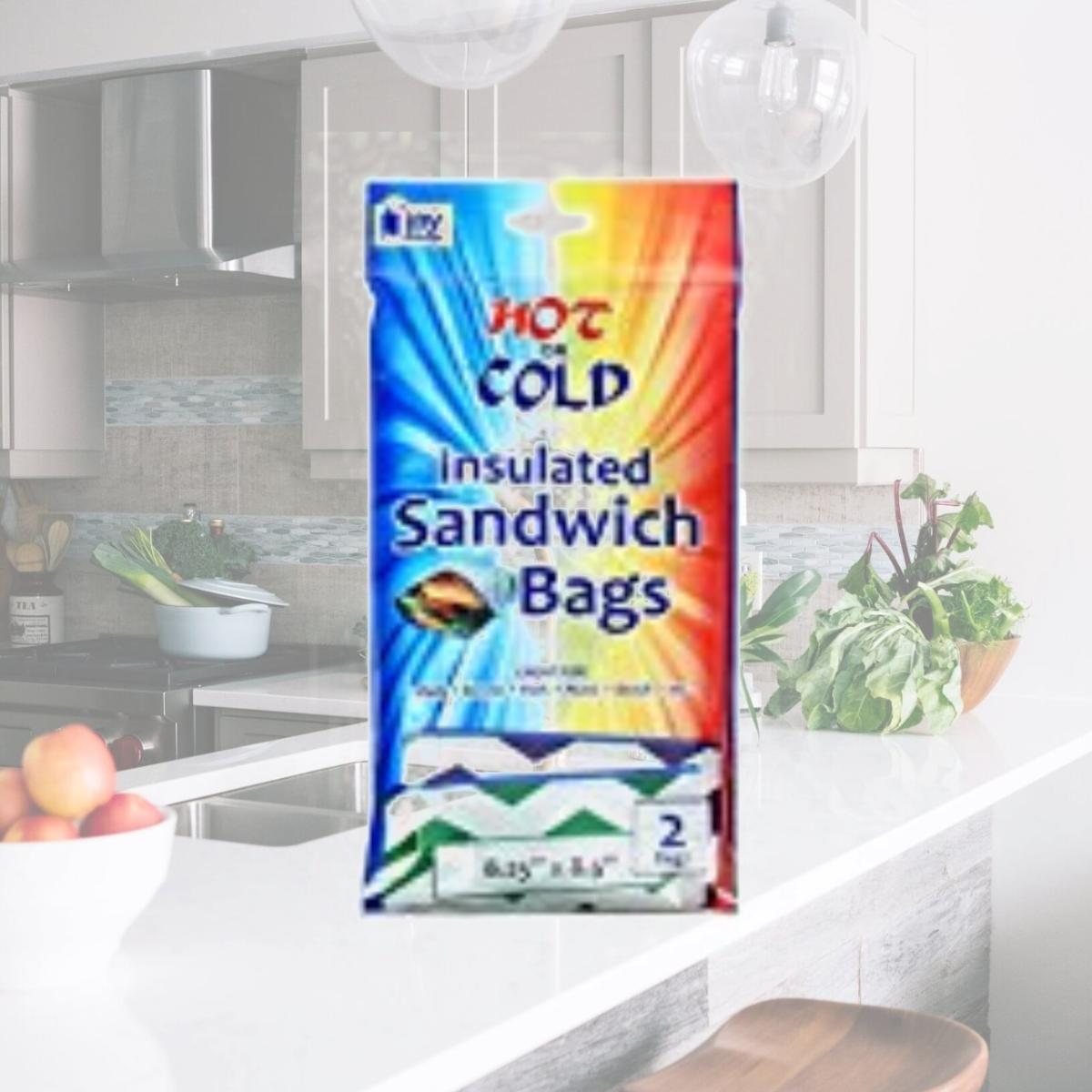 Picture of Jay Bags SN-67 Hot & Cold Sandwitch Bag, Pack of 2