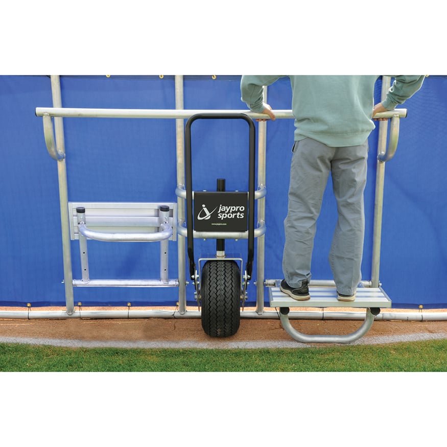 BGLC-75CSTND Attachable Dual Observer - Coaches Stand for Batting Cages