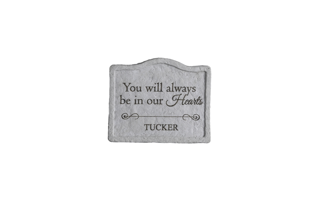 44506 8 X 6.75 In. You Will Always Be Memorial Stone In Garden Stake