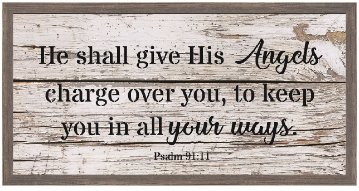 42345 He Shall Give Indoor Wall Art