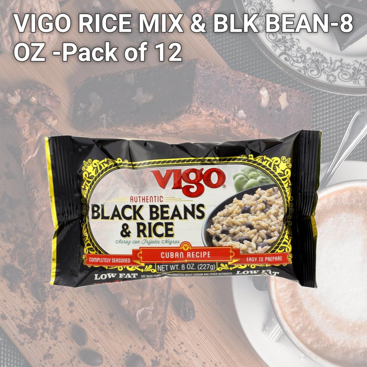 Picture of VIGO RICE MIX &amp; BLK BEAN-8 OZ -Pack of 12