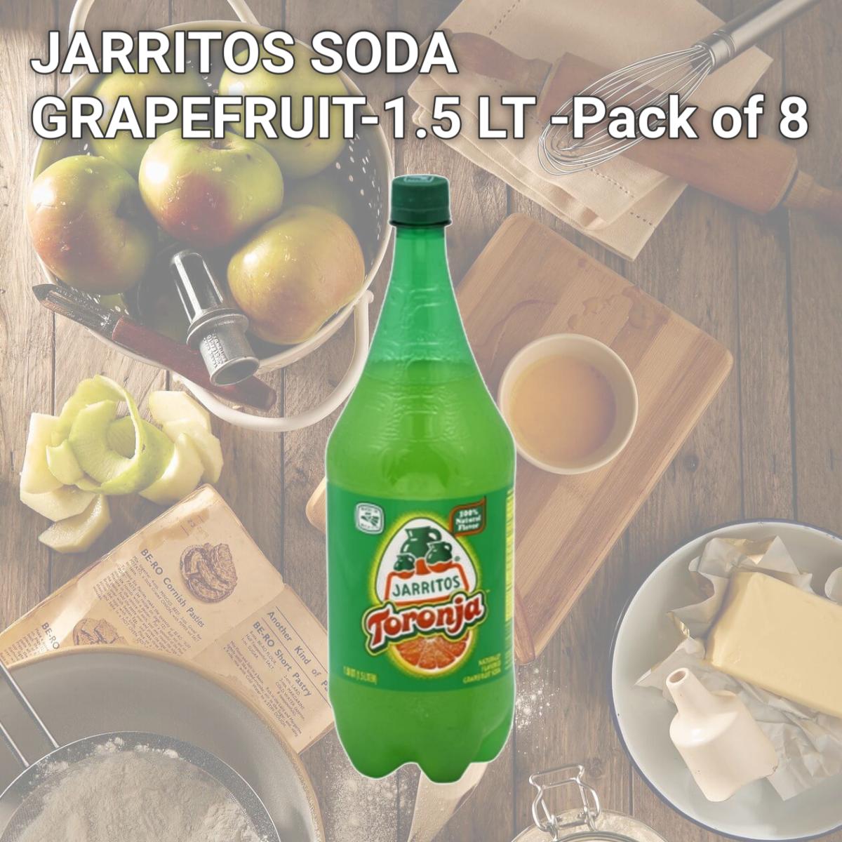 Picture of JARRITOS SODA GRAPEFRUIT-1.5 LT -Pack of 8