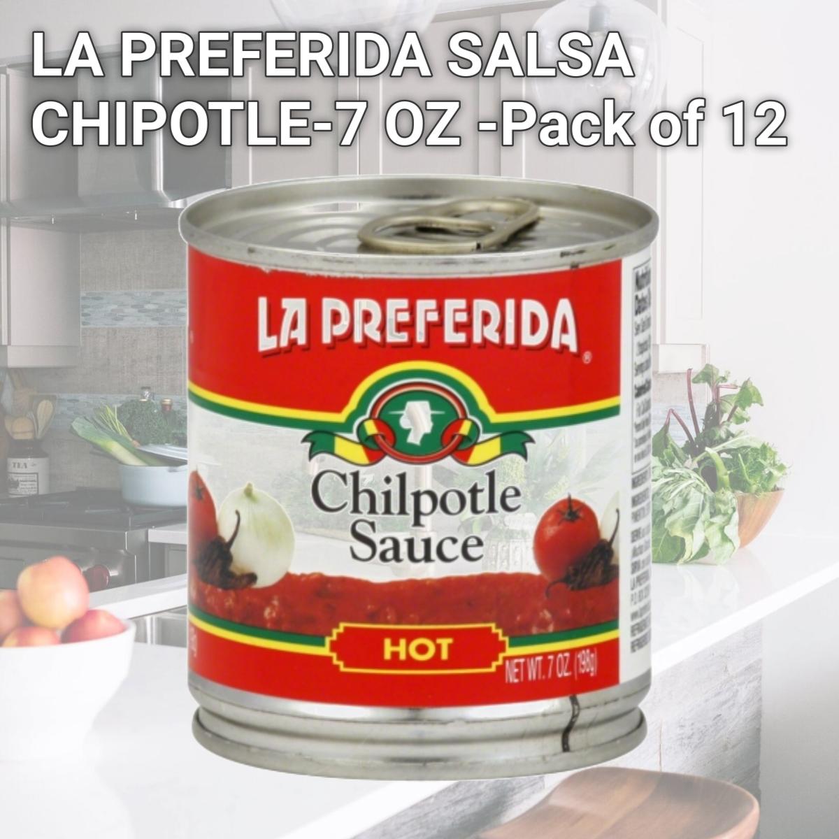 Picture of LA PREFERIDA SALSA CHIPOTLE-7 OZ -Pack of 12