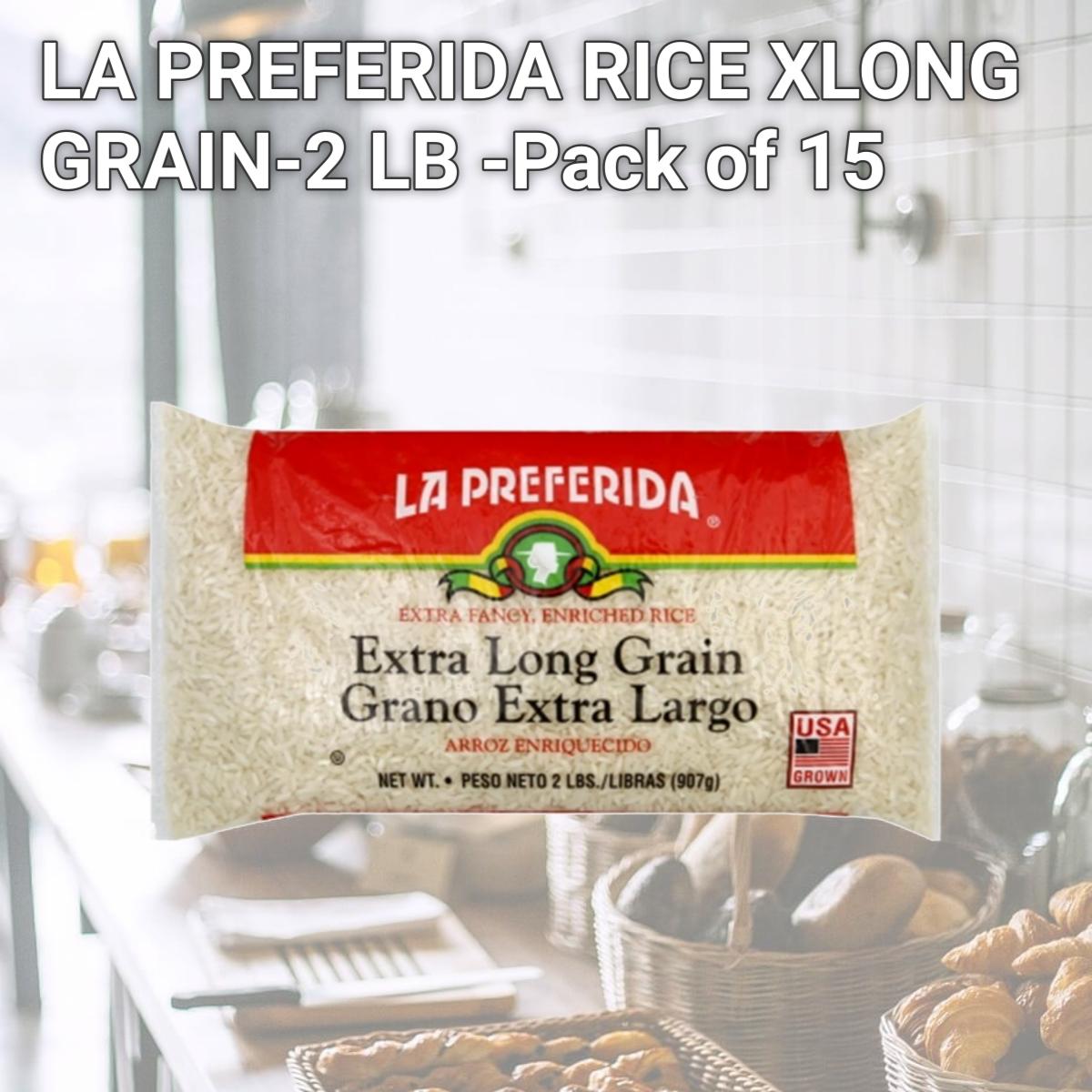 Picture of LA PREFERIDA RICE XLONG GRAIN-2 LB -Pack of 15