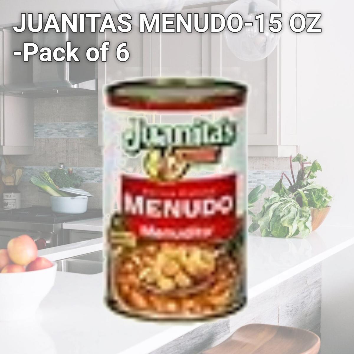 Picture of JUANITAS MENUDO-15 OZ -Pack of 12