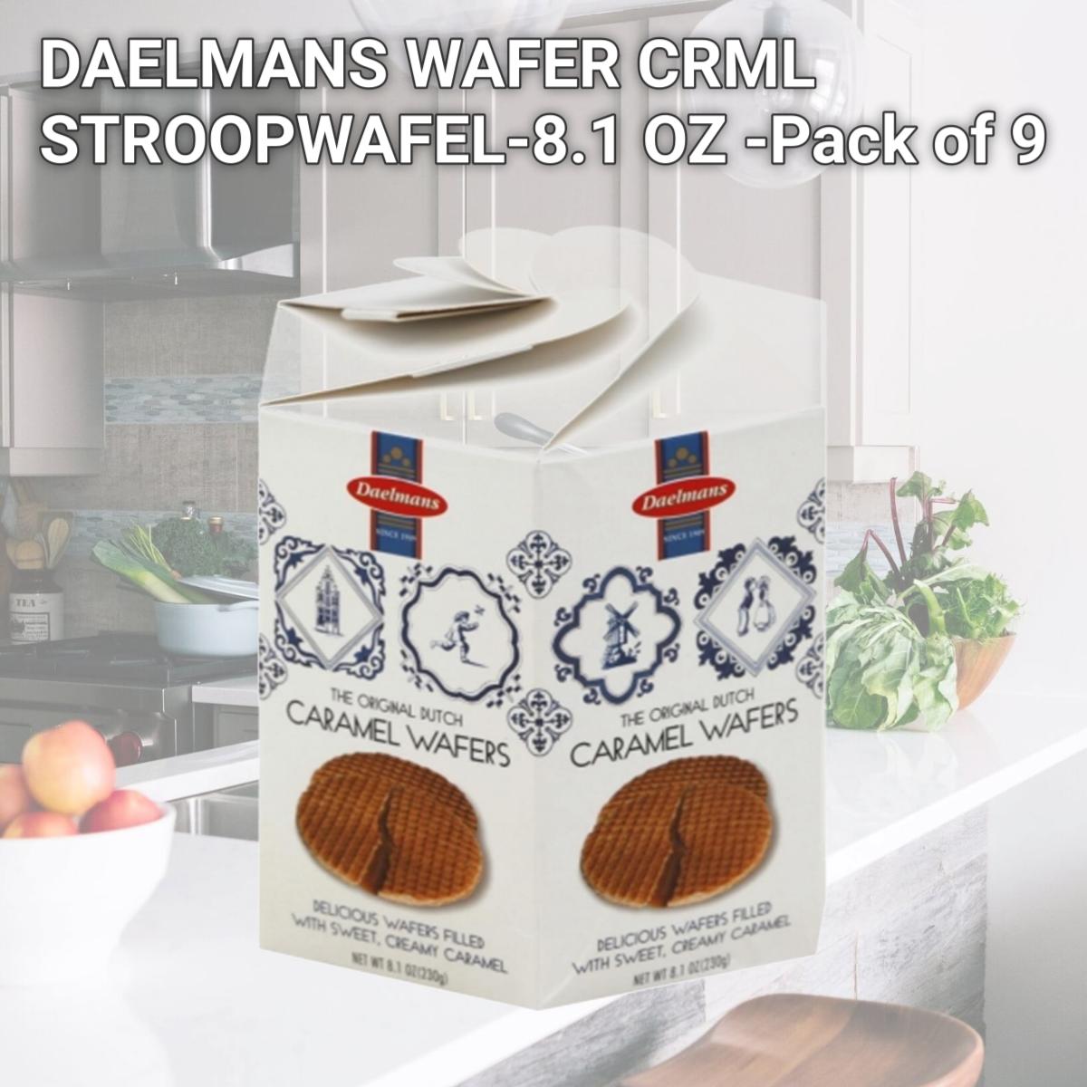 Picture of DAELMANS WAFER CRML STROOPWAFEL-8.1 OZ -Pack of 9