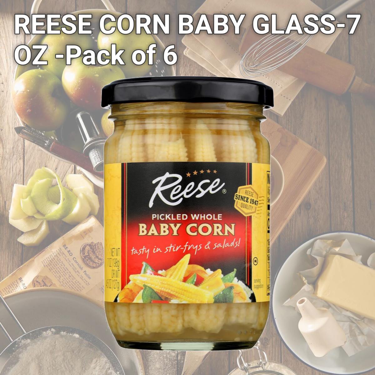 Picture of REESE CORN BABY GLASS-7 OZ -Pack of 6