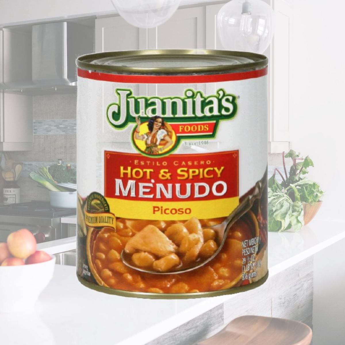 Picture of JUANITAS MENUDO HOT SPICY-25 OZ -Pack of 12