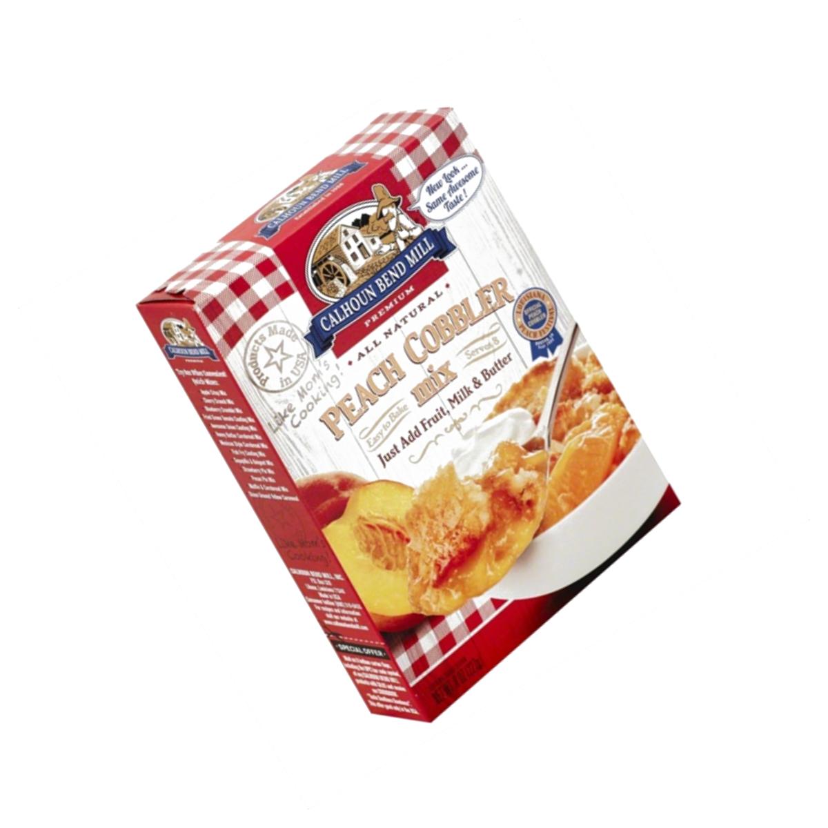 Picture of CALHOUN BEND MIX PEACH COBBLER-8 OZ -Pack of 6