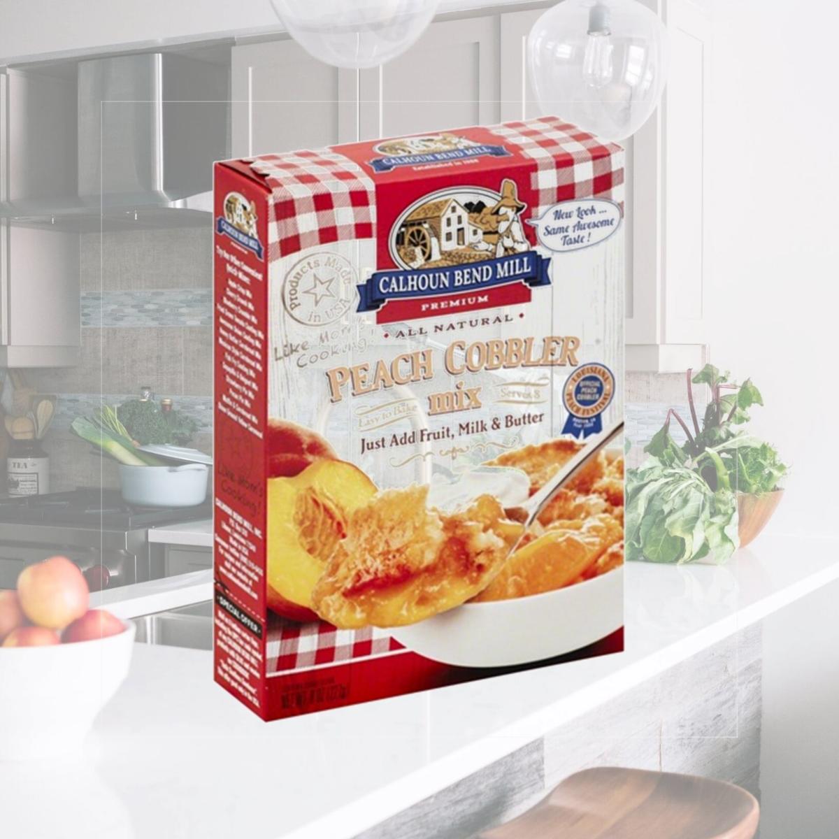 Picture of CALHOUN BEND MIX PEACH COBBLER-8 OZ -Pack of 6