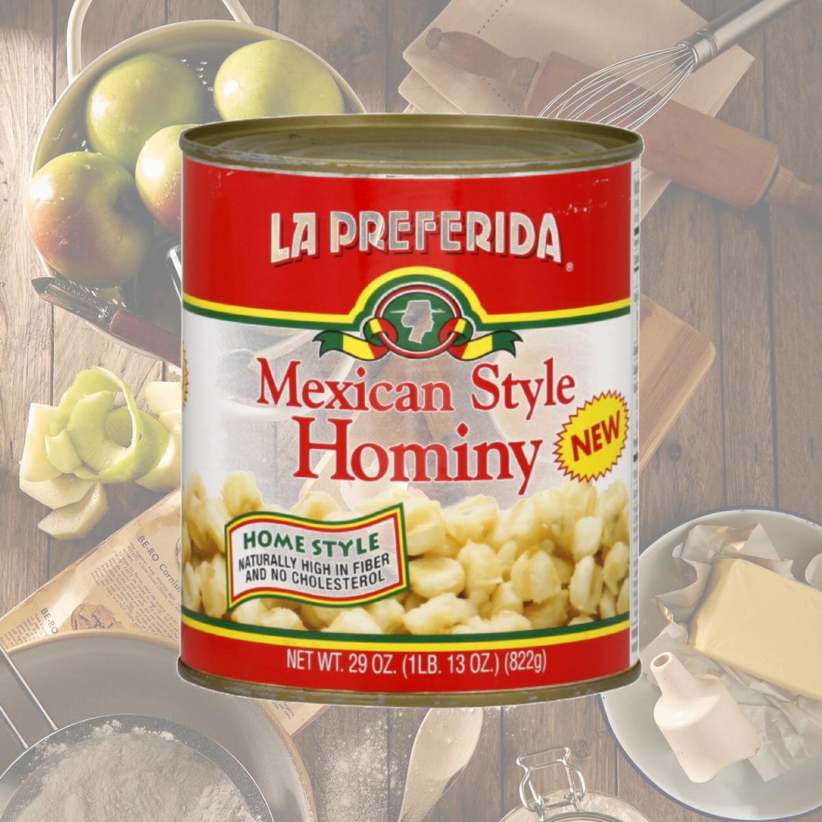 Picture of LA PREFERIDA BEAN HOMINY MEXCN STYLE-29 OZ -Pack of 12