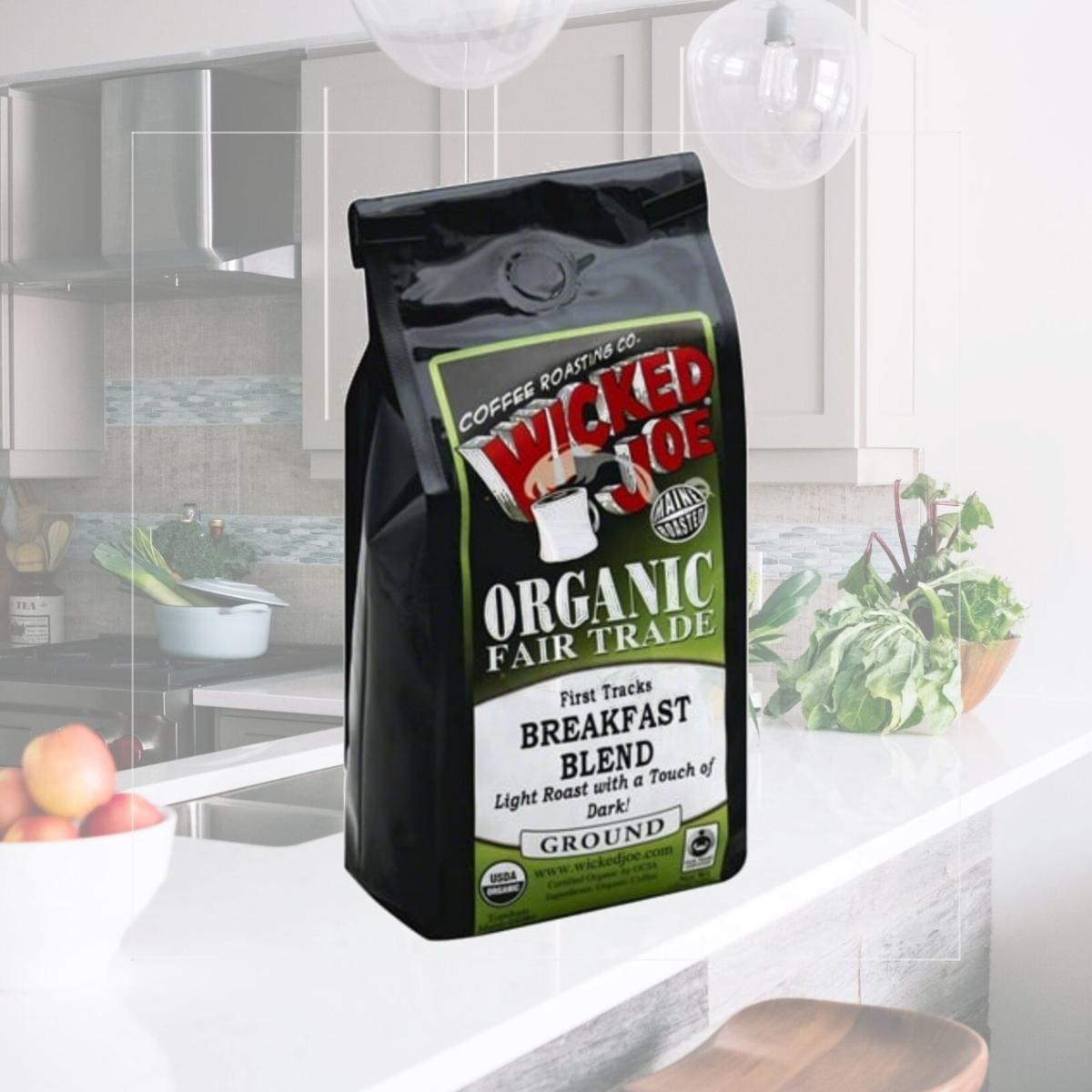 Picture of WICKED JOE COFFEE COFFEE GROUND BLEND M RST-12 OZ -Pack of 6