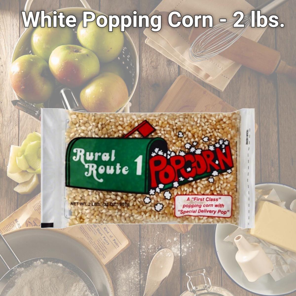 Picture of Rural Route 16719 White Popping Corn - 2 lbs.