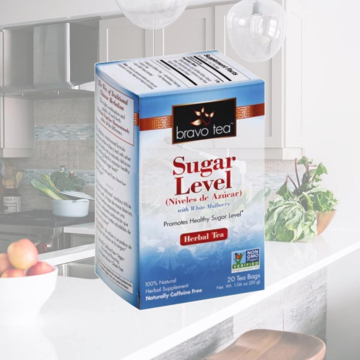 Picture of BRAVO TEAS 270757 Tea Sugar Level, 20 Bg