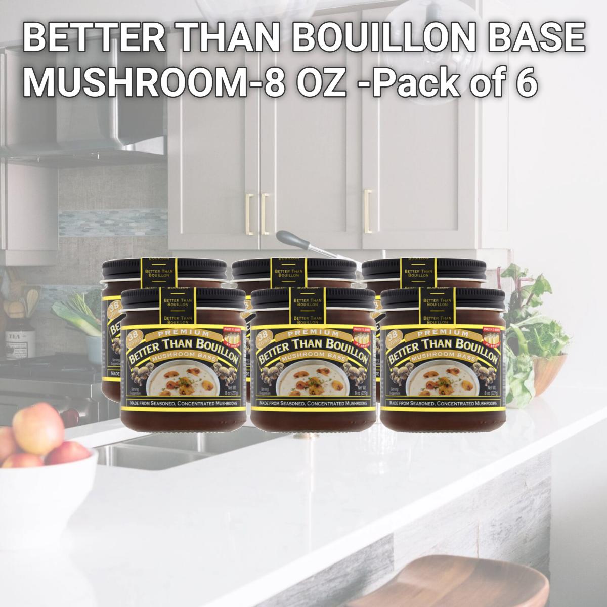Picture of BETTER THAN BOUILLON BASE MUSHROOM-8 OZ -Pack of 6