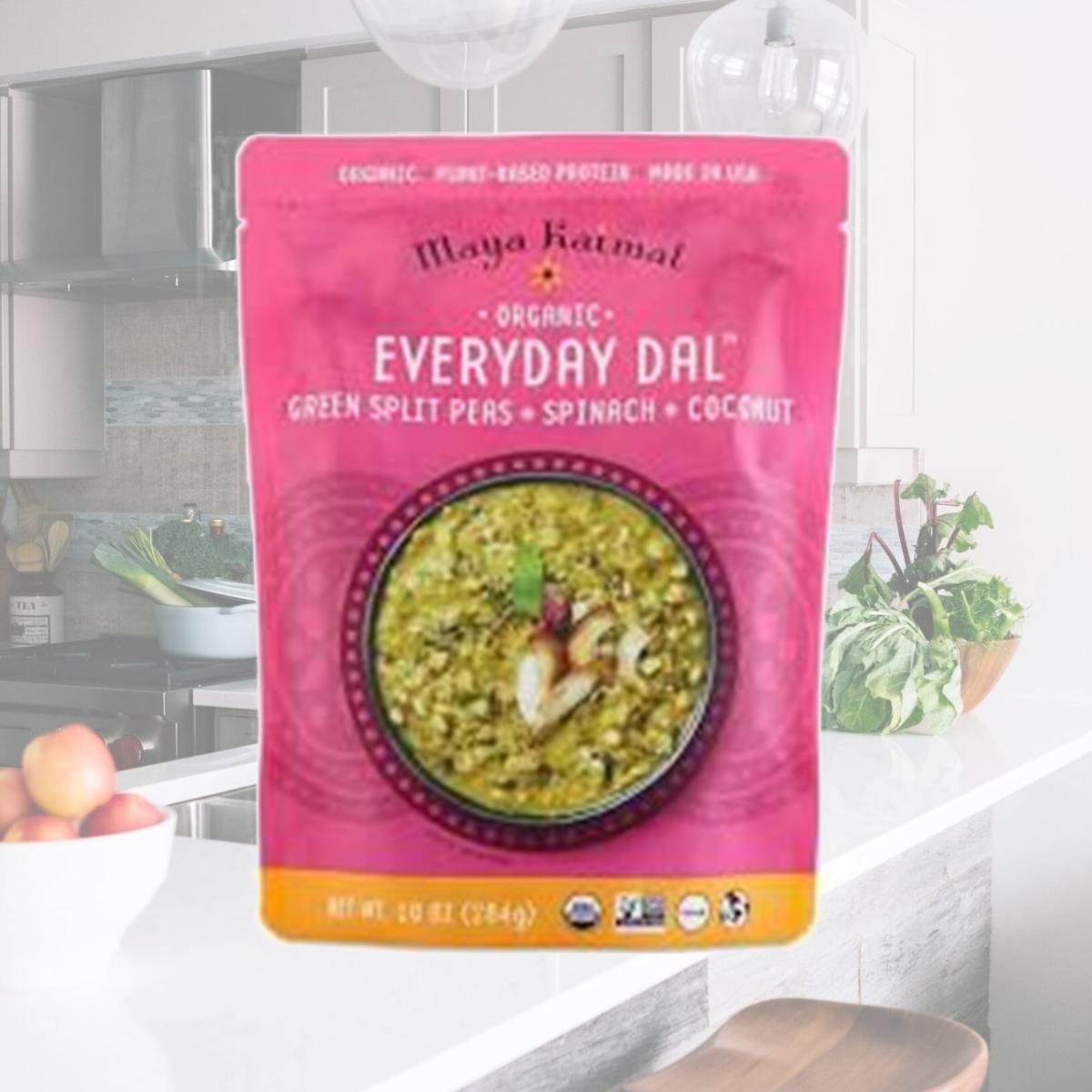 Picture of Maya Kaimal 316997 10 oz Everyday Dal Split Peaa Spinach - Pack of 6