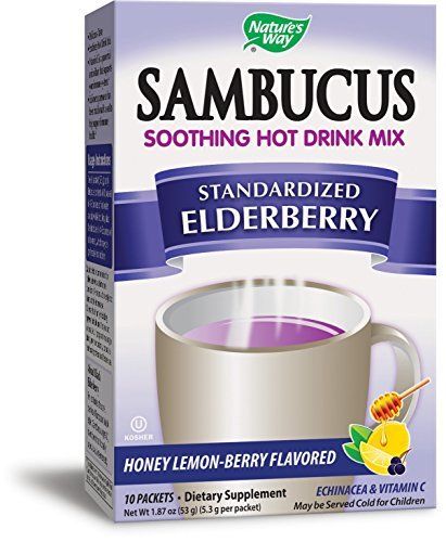 317599 Sambucus Soothing Hot Drink Mix, 10 Piece